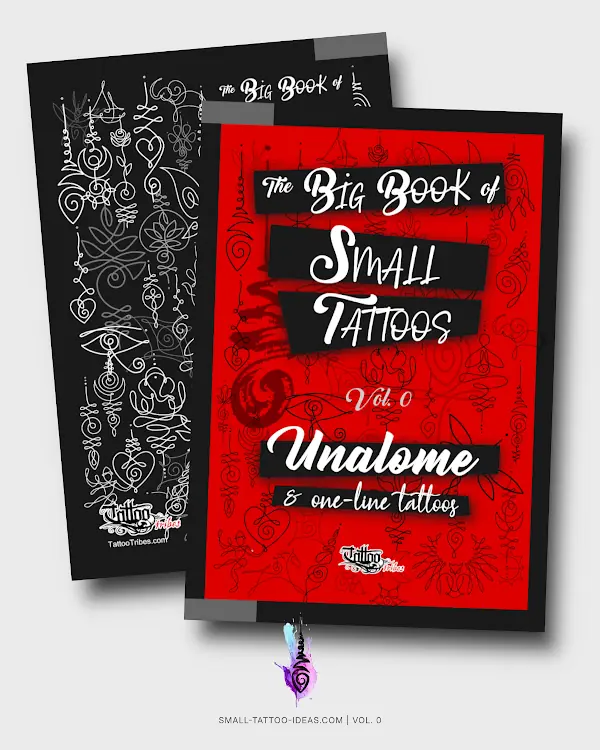Minimalist Unalome and Single Line Tattoos Book Preview